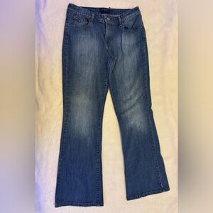 Levi's Blue Flare Wide Leg Jeans